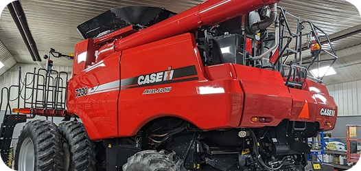 Farm Equipment Detailing around Bourbon
